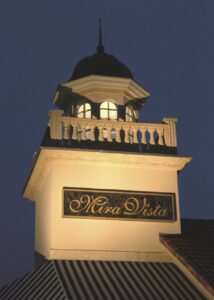 Mira Vista Tower Sign