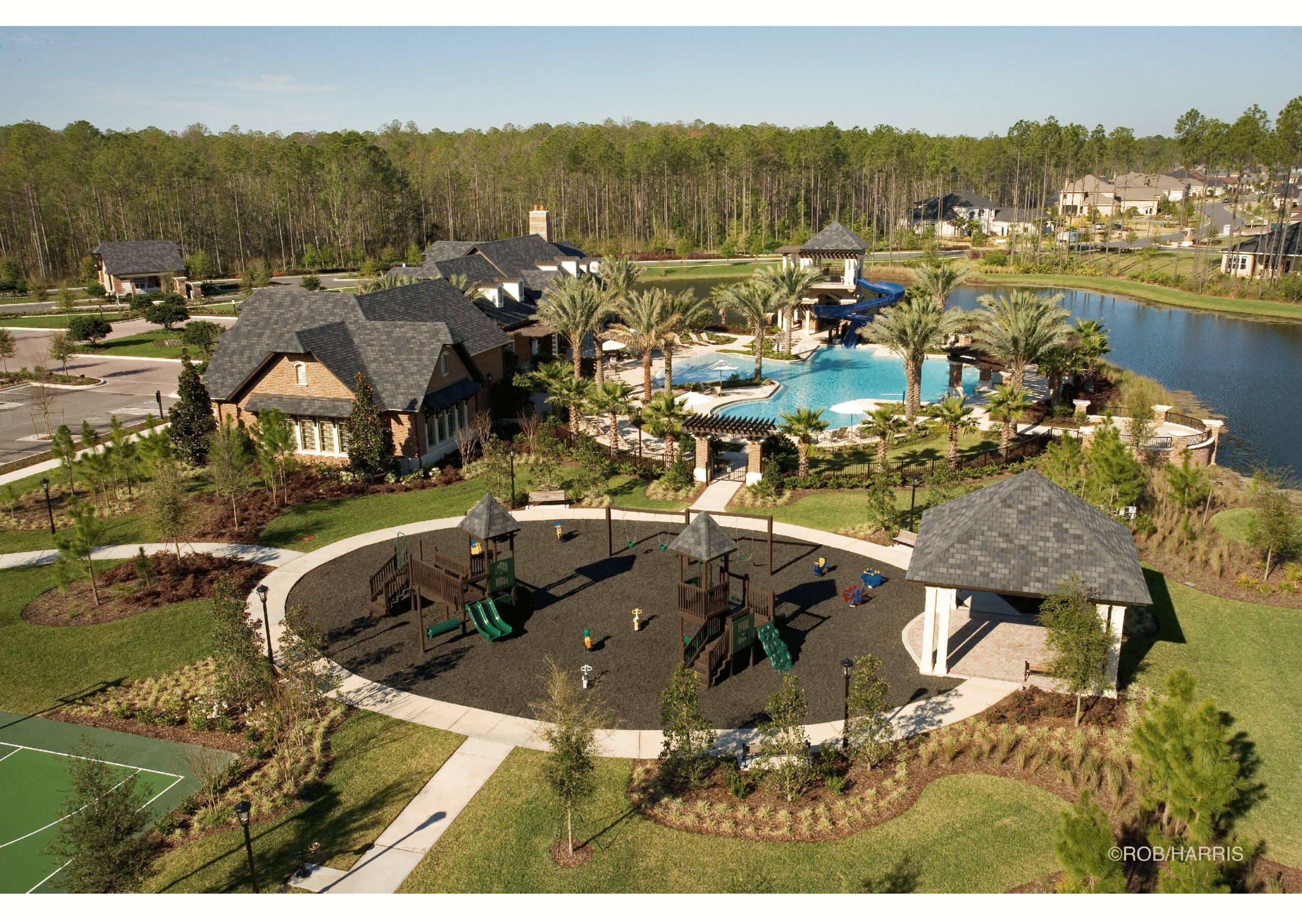 Clubhouses and Amenity Centers - St Johns Forest Aerial
